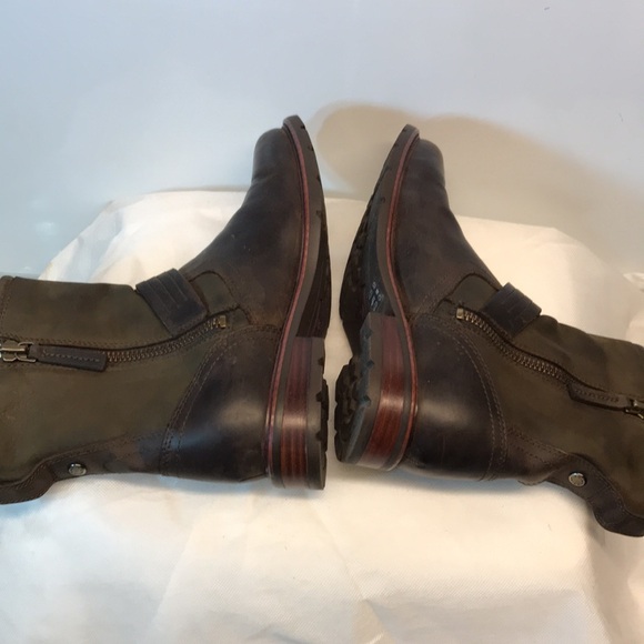 Ariat Savannah H20 suede western boots Chocolate Willow 10029548 - Picture 5 of 8